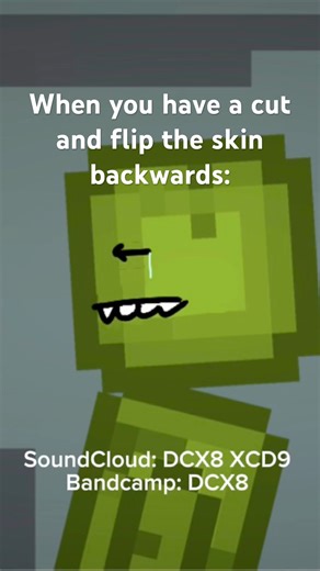 Flipping the skin on a cut #dcx8 #melonsandbox #melonplayground #gaming #memes