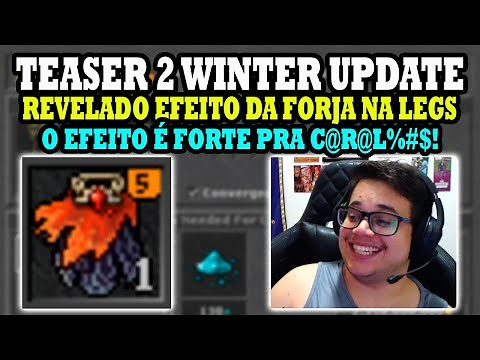 Tibia - Efeito do Tier na Legs Revelado! Teaser 2 Winter Update