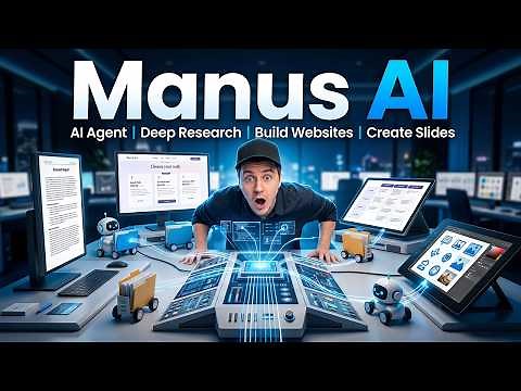 Manus AI – General AI Agent for Research, Slides, Websites & Creative Workflows