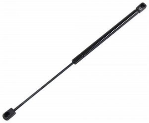 Gas Shock - 28 lb Force - 17" Extended, 10" Compressed - Black Nitride JR Products RV Door Parts 372