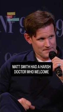 Matt Smith faced a backlash after being cast as Doctor Who