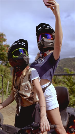 🛞💦 ¡Prepárate para una aventura llena de diversión en ATV! Cruza charcos, toma fotos increíbles y pásala brutal en Carabalí Rainforest Park. ¡Te esperamos! 🌿📸 #ATVFun #CarabaliAdventure #DiversionEnElMonte #Luquillo #PuertoRico | Carabalí Rainforest Park