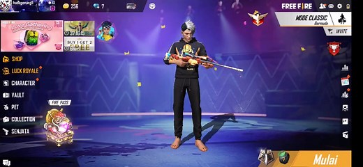 Character Selection Screen in Video Game Interface