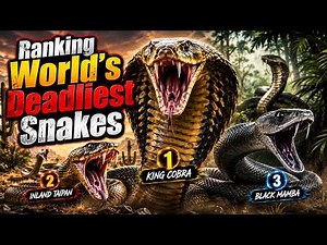 What Are the World's Most Dangerous Venomous Snakes Ranked? 🐍🌍