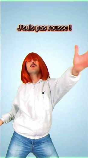 Grosse différence entre le roux et le blond vénitien !