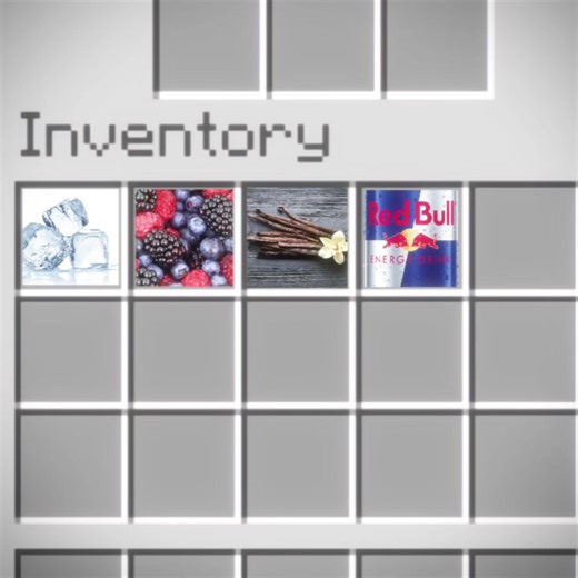 Create an Iced Berry Vanilla Drink with Red Bull