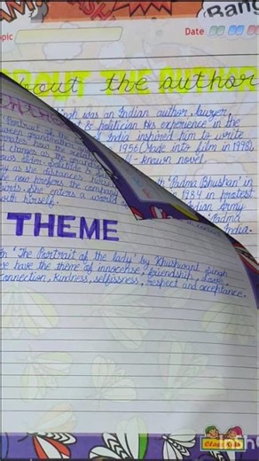 11th class English #project file easy to make 🙂👍🏻