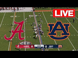 🔴 LIVE🔴Auburn Tigers vs Alabama/ Today/ November 29/ Week 14 NCAAF College Football 26