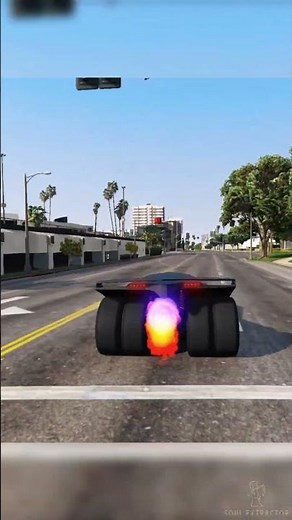 🔥 Batman DRIVES the Batmobile in GTA 5 | Insane GTA V Mod Gameplay! 🚘 #shorts #gta5 #batman