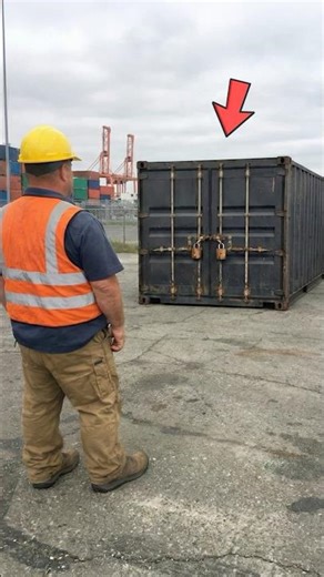 Man Bought Black Painted Container for $50