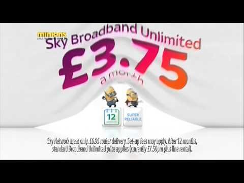 Sky Minions DRTV Sky News 10 May 2015