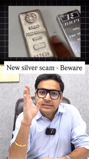 94K views · 1.3K reactions | New silver scam - Beware | @anantladha1234 | Anant Ladha | Facebook