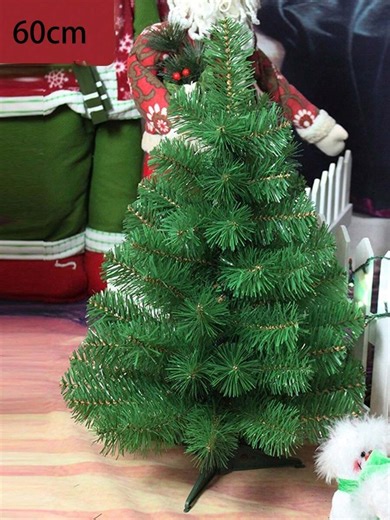 2ft Artificial Christmas Tree, Made Of PVC And A Plastic Stand. Suitable For Garden, Outdoor, Indoor, And Outdoor Decorations. Christmas Party Decorations. Perfect For Home, Parties, Or Offices,Home Party Table, Indoor Christmas Decorations Holiday Party Ornagment, Christmas Centerpieces For Tables