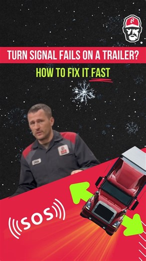 Red Mechanic on Instagram: "Why your turn signal fails — and the quick fix every driver should know. 🚚💡 Most of the time it’s a simple connection issue, and you can check it in under a minute.** 👉 Save this for later — it’s one of the most common road issues. #TruckLife #DriverTips #MechanicAdvice #TurnSignalFix #RedMechanic"