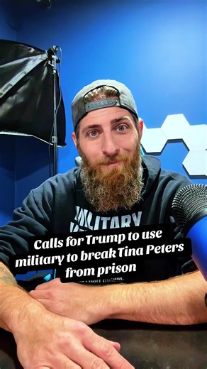 To a peters attorney calls On Trump to use military to break Tina from prison. #foryoufeed #groundtruthpodcast #creatorsearchinsights
