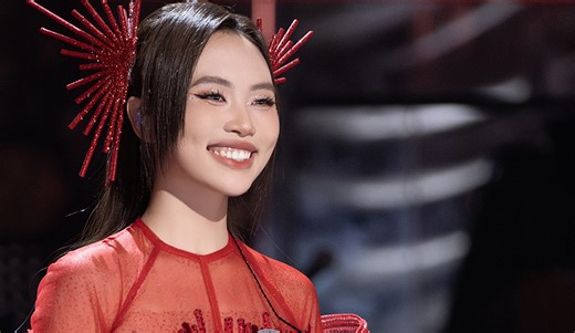 Phương Mỹ Chi đoạt hạng 3 'Sing! Asia'