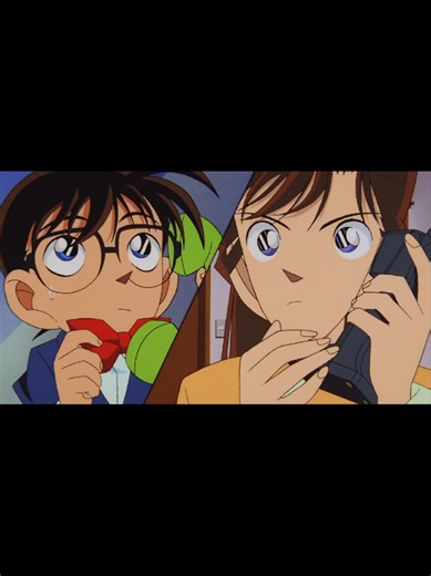 Replying to @detco01 Shinichi's love for Ran is burning red. ❤️ #ShinRan #RanMori #KudoShinichi #Conan #DetectiveConan