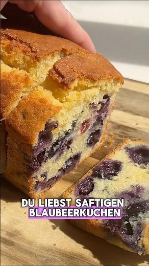 Blaubeerkuchen | schnelles und leckeres Rezept 🫐