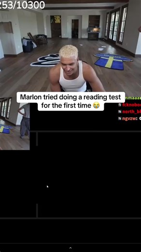 Marlon's First Reading Test Experience
