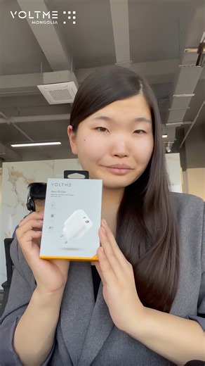 Voltme Mongolia on Instagram: "VOLTME Revo 35 Duo CC Unboxing. Super Fast: 35W өндөр хүчин чадал. 🚀 2-in-1: Хоёр төхөөрөмж зэрэг цэнэглэнэ. 📱🎧 Compact: Бусдаас хамаагүй жижиг, авсаархан. GaN III Tech: Огт халахгүй, аюулгүй. ❄️ Загварлаг хэрнээ чанартай зүйлд дуртай бол яг тохирох сонголт. 💁‍♀️ Таны цүнхэнд ийм жижигхэн туслах байгаа юу? 👇 #Voltme #Unbox #TechReview #Aesthetic #FastCharge #Revo35 #DailyEssentials"