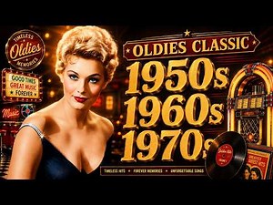 Non-Stop Golden Oldies 🎵 Greatest 50s & 60s Hits (The Beatles, Paul Anka, Sinatra, Elvis)