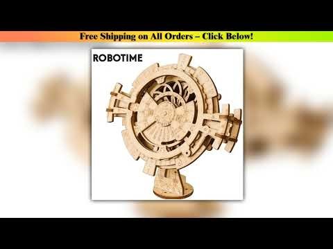 Robotime Creative DIY Perpetual Calendar Wooden Model Building Kits Assembly Toy Gift for Children