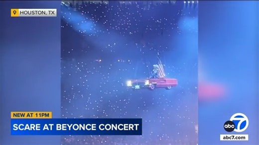 260K views · 1.2K reactions | "If ever I fall, I know y'all will catch me." | Frightening moments for superstar Beyonce at her concert in Houston Saturday night. | ABC 7 Chicago | Facebook
