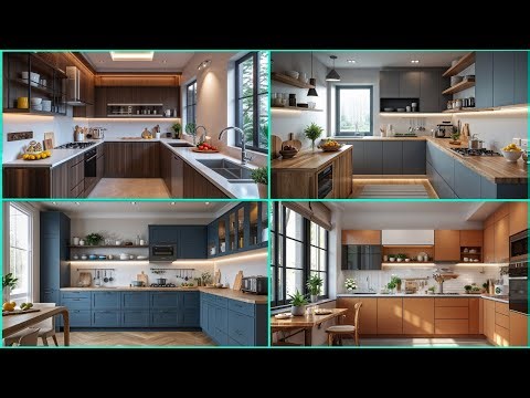 Modern Small Kitchen Interior Design 2026 | Space-Saving Contemporary Ideas