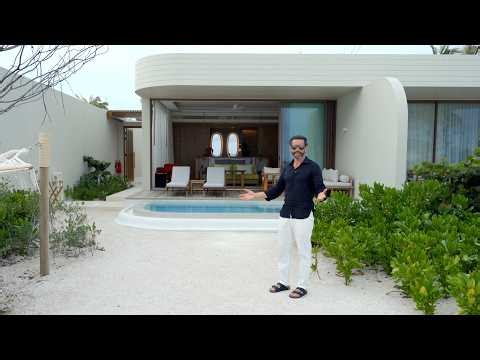 Centara Grand Lagoon Maldives - Beach Pool Villa TOUR | Honest Review 🏝️
