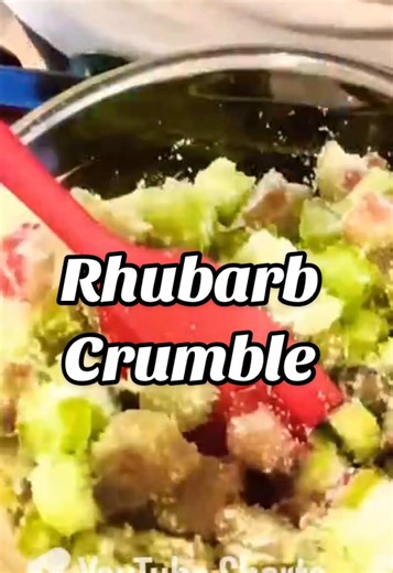 🌟🍏🥧 Rhubarb Crumble Magic! 🍏🥧🌟 Hey TikTok fam! 🎉 Are you ready to dive into a deliciously tangy and sweet dessert that will have everyone asking for seconds? Today, I’m showing you how to whip up the ultimate Rhubarb Crumble! 🍃 👉 Here’s what you’ll learn: 1. How to prep that fresh rhubarb (and why it’s the star of the show! 🌟) 2. The secret to the perfect crumble topping (hint: it involves a little love and butter! 💖🧈) 3. Tips for serving it warm with a scoop of ice cream (because wh