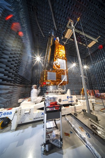 We’re counting down to the launch of the ESA Biomass mission! 🚀 Built in Stevenage by Airbus Space and with science led from The University of Sheffield, Biomass will teach us more about our forests and how they are changing - from space. 🛰️🌳 🎥 Hear from lead scientist, Professor Sean Quegan. 👇 Read more about the UK's involvement in the mission 👉 https://www.gov.uk/government/case-studies/biomass | UK Space Agency