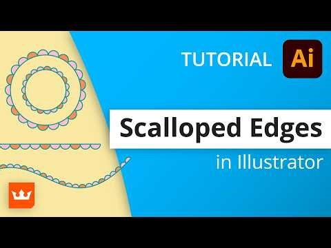 Create editable scalloped edges in Illustrator with Building Blocks
