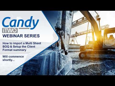 How to import a Multi Sheet BOQ & Setup the Client Format Summary