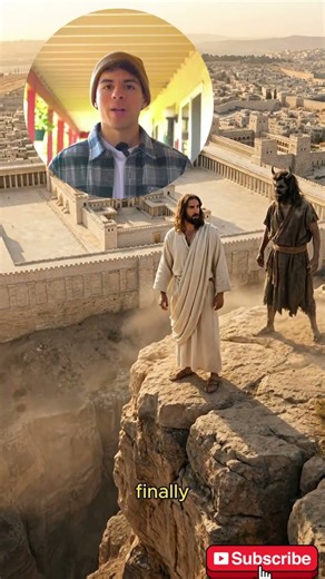 Jesus’ Temptation in the Wilderness — The Power of God’s Word #biblestories #jesus #ai #angel