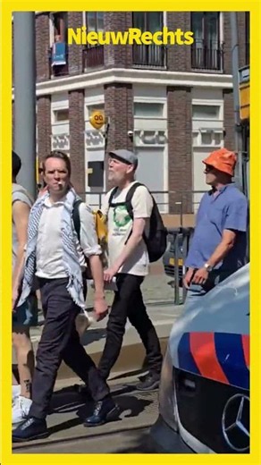 Protest in Schiedam voor meer asielzoekers