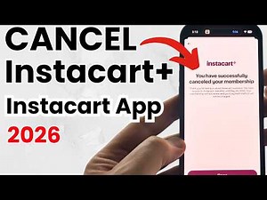 How to Cancel Instacart Subscription - Cancel Instacart+ Membership