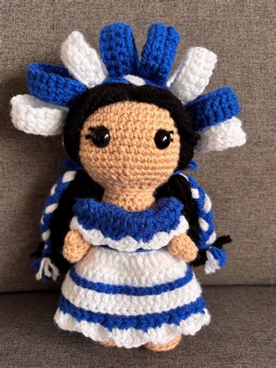 Muñeca Lele - El Salvador - Amigurumi Doll Pattern Only - Etsy