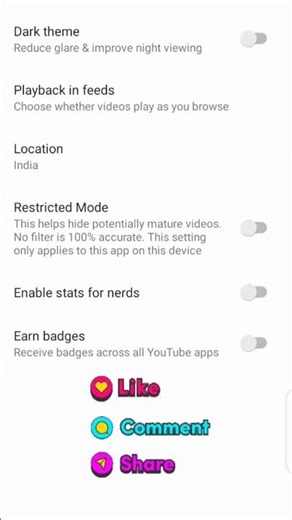 how to restricted mode youtube settings on #smartphone
