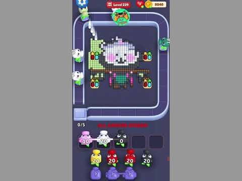 Color Blast: Block Shooter Level 239 Gameplay