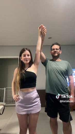 prom with dad 💗 #prom #mirrorball