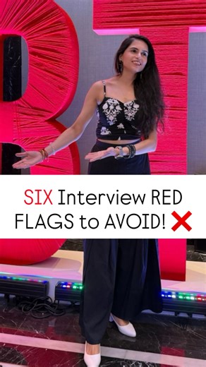 Anamika | Communication & Public Speaking Coach | Here are 6 interview red flags you should never ignore. These are the exact signs that your interview is not going in your favour — and... | Instagram