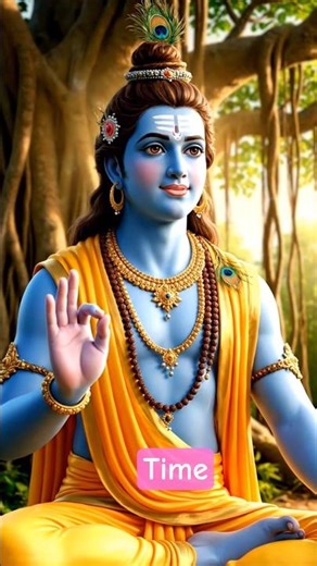 The cycle of Time ...🌻#shortsviral #motivation #krishnaprayer