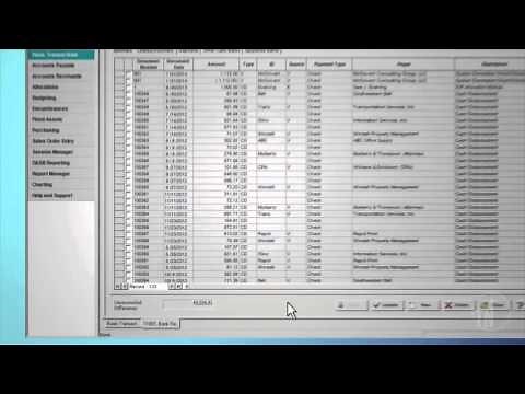 MIP Fund Accounting® Bank Reconciliation Checks/Vouchers Tab (BKR20)