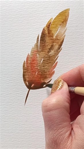 Watercolour Bohemian Feather Art Technique Guide