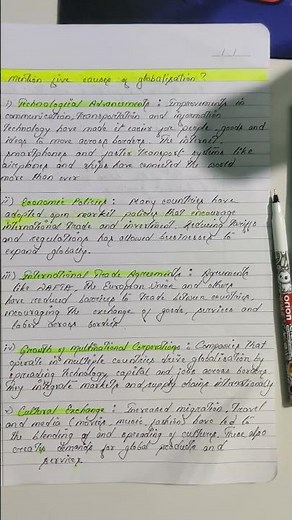 Globalisation meaning, features, impact, examples and causes.