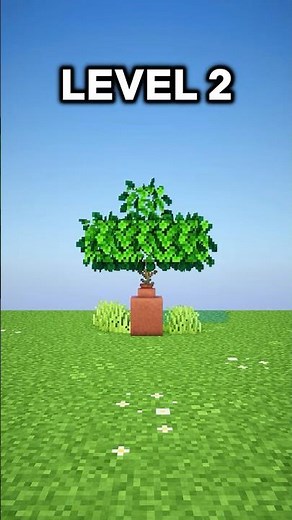 Easy Custom Trees in Minecraft #minecraft