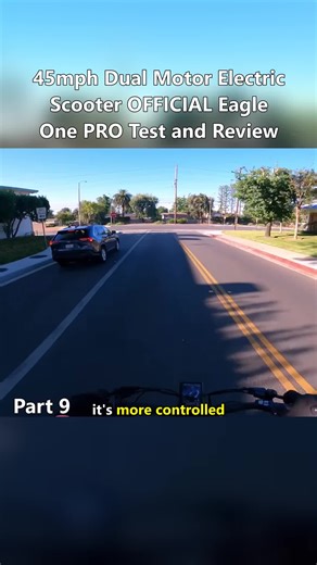 45mph Dual Motor Electric Scooter OFFICIAL Eagle One PRO Test and Review_part_9