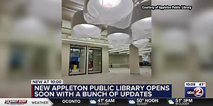 A sneak peek at the new and improved Appleton Public Library