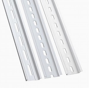 [Hot Item] U-Shaped 35mm DIN Rail for Electrical Panels - Aluminum Th35-7.5 Guide Rail for Secure Fixing