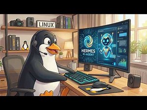 Linux & KI: Wir testen den Hermes Agent (Livestream)